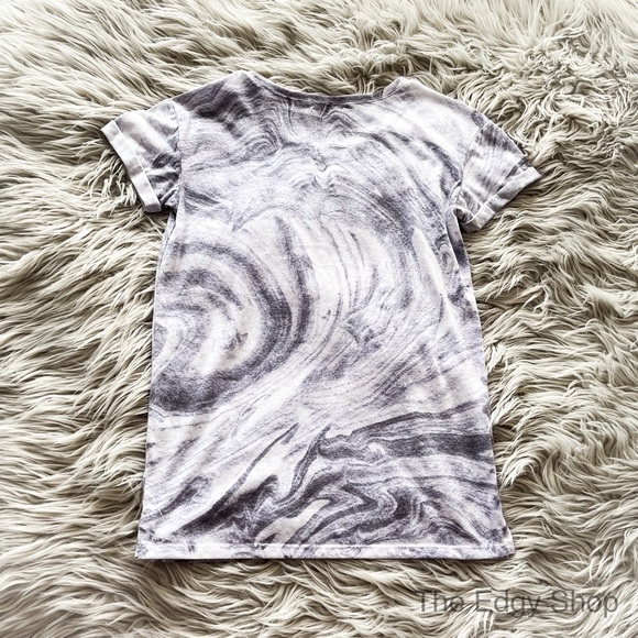 Awake | Marble Print T-Shirt - Picture 3 of 6